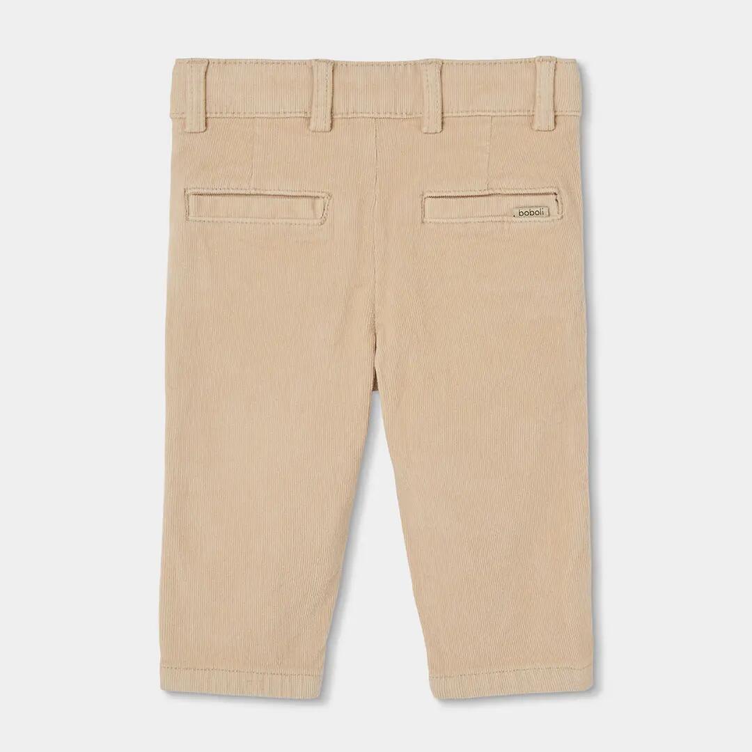 Pantalón micropana niño beige 2/4