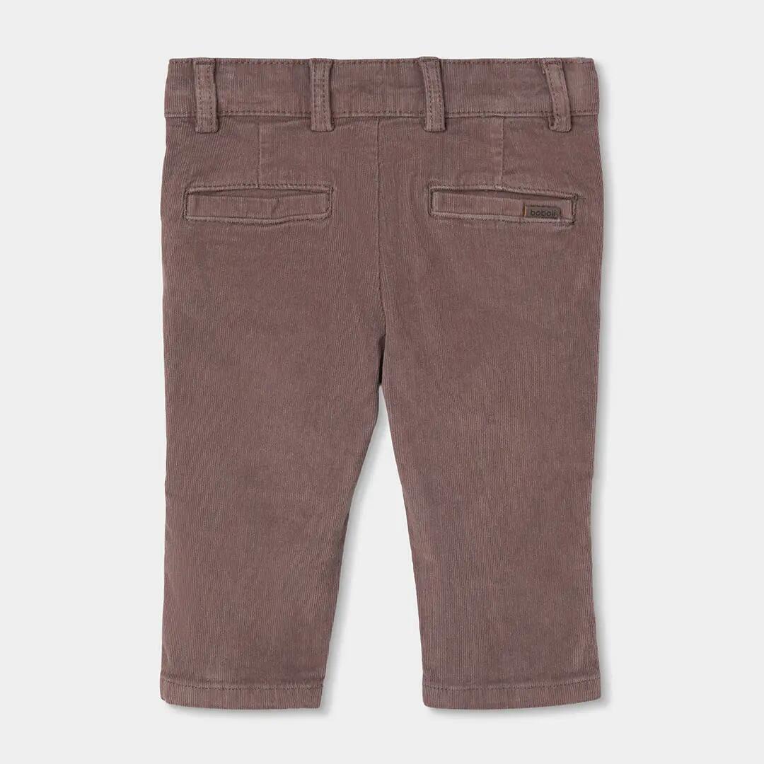 Pantalón micropana niño marrón 2/4