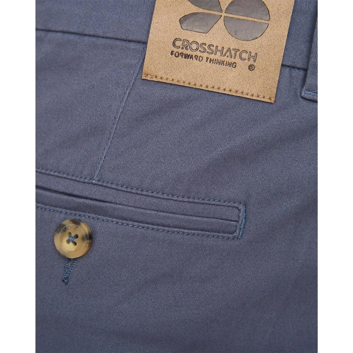 Pantalone Uomo Crosshatch Roysden Blu 4/4