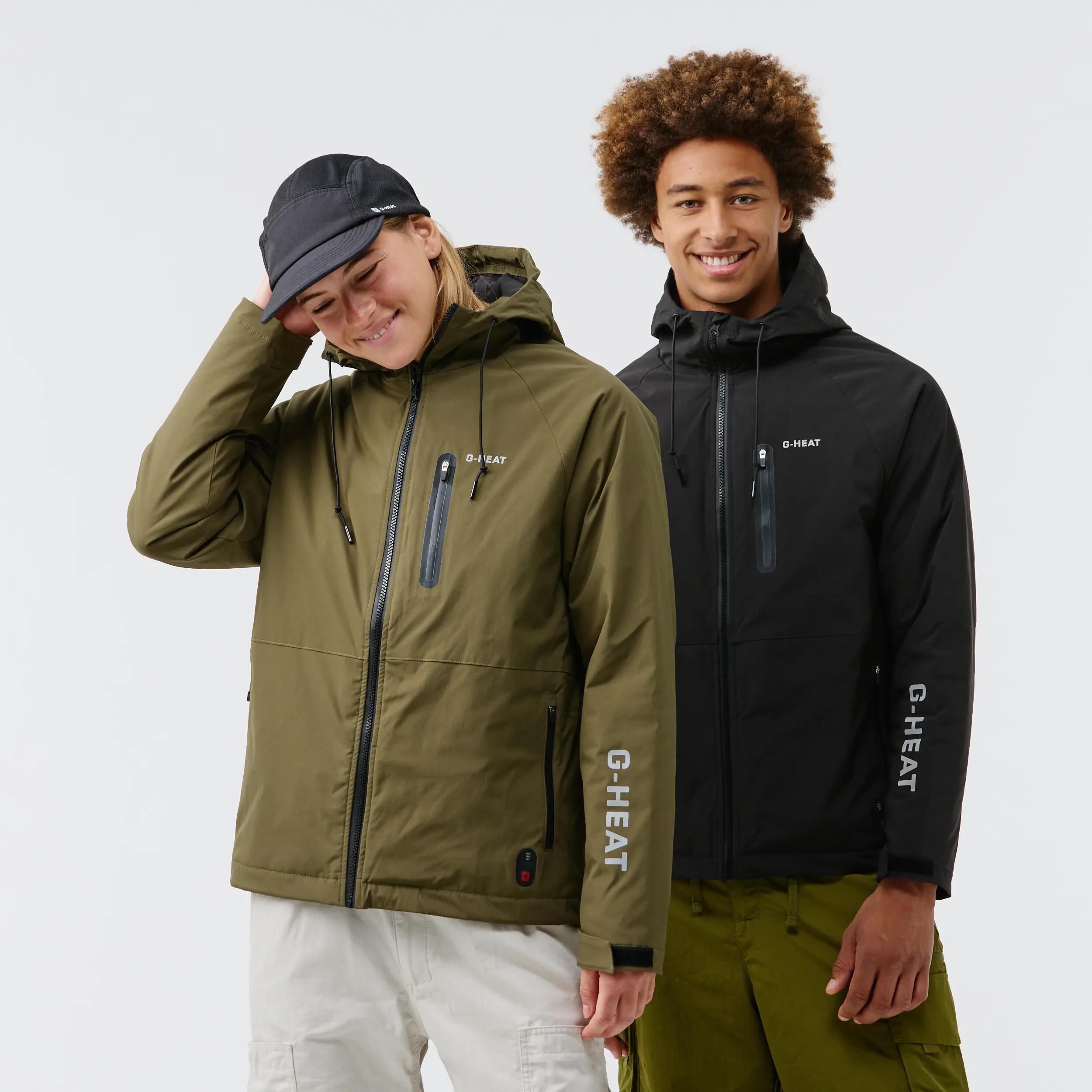 Heren verwarmde softshell parka 4/6