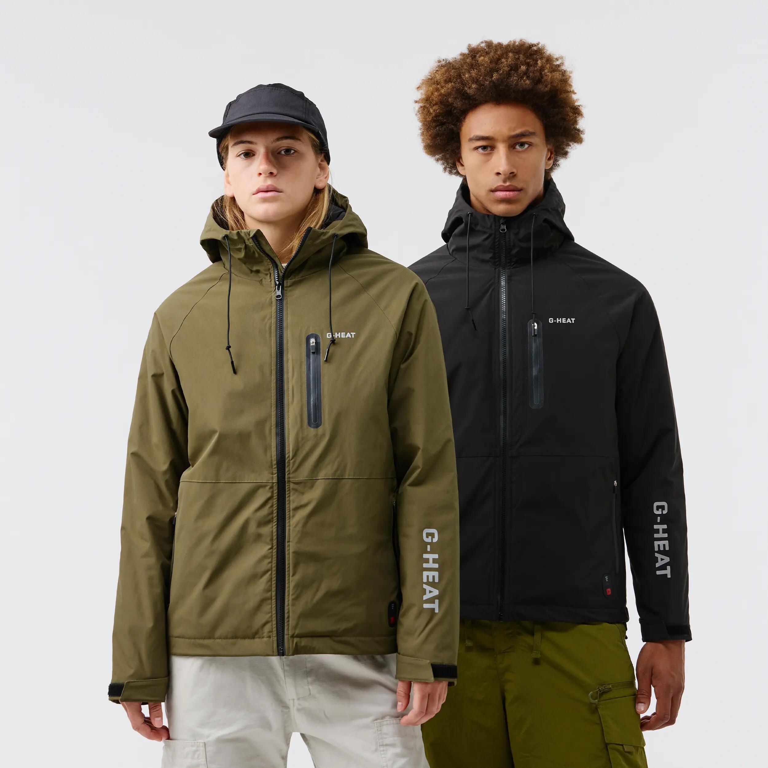 Heren verwarmde softshell parka 3/6