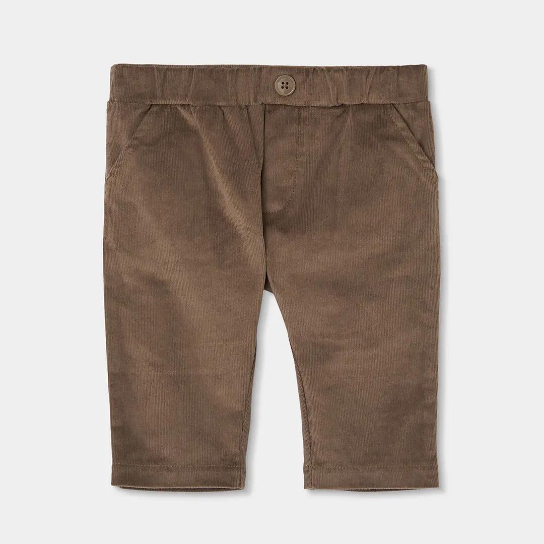 Conjunto bebé niño beige estampado de perros 4/7