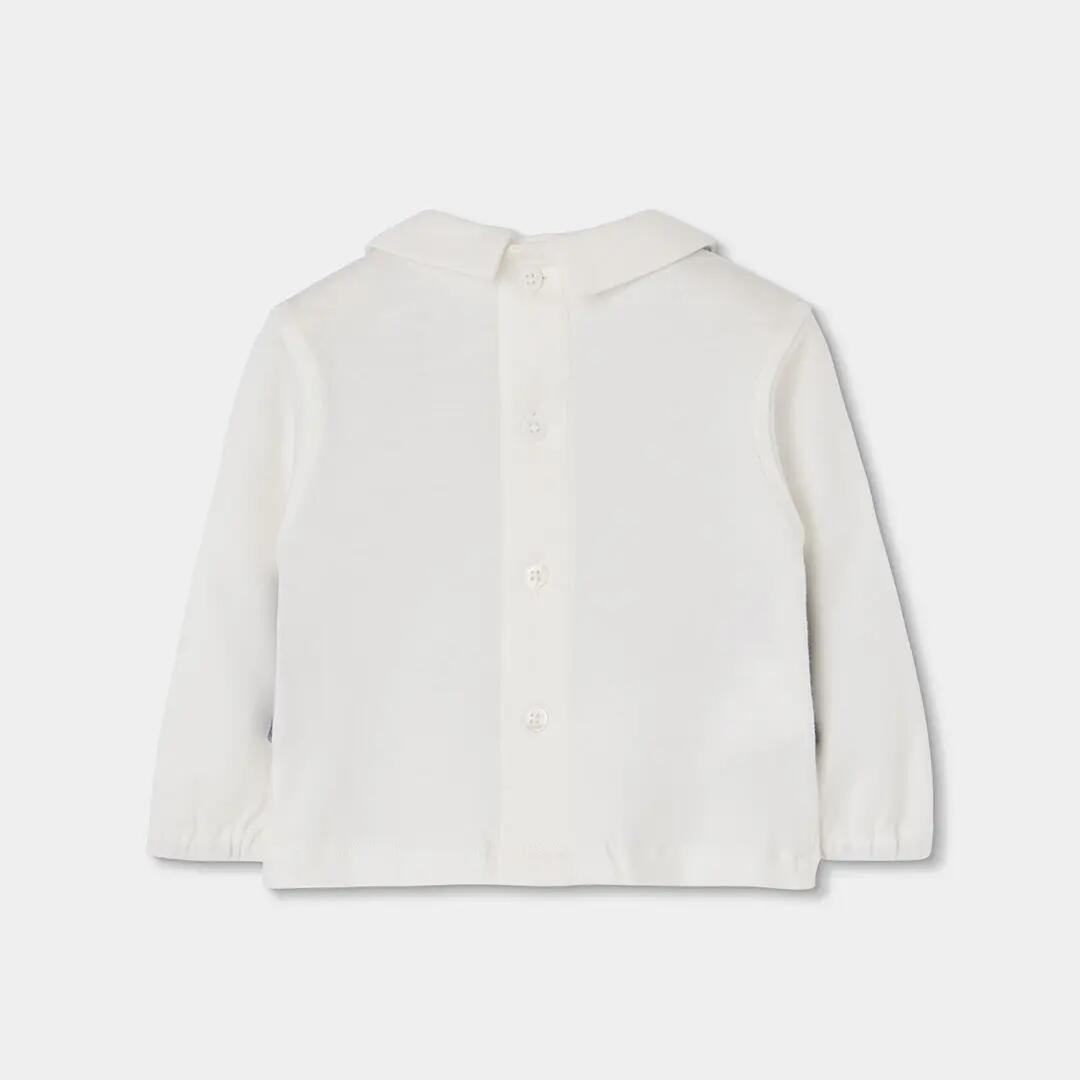 Conjunto punto bebé niño gris vigoré a cuadros 5/7