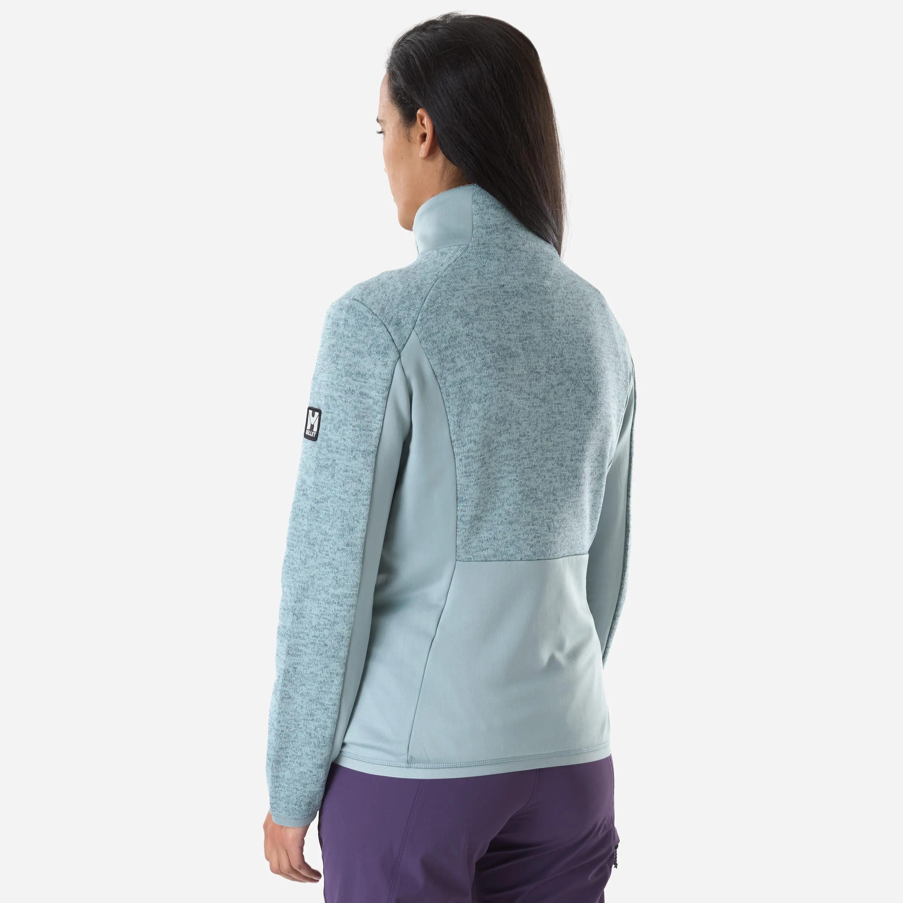 Damen Urbaner Look Fleecejacke  CHAMONIX KNIT 4/5