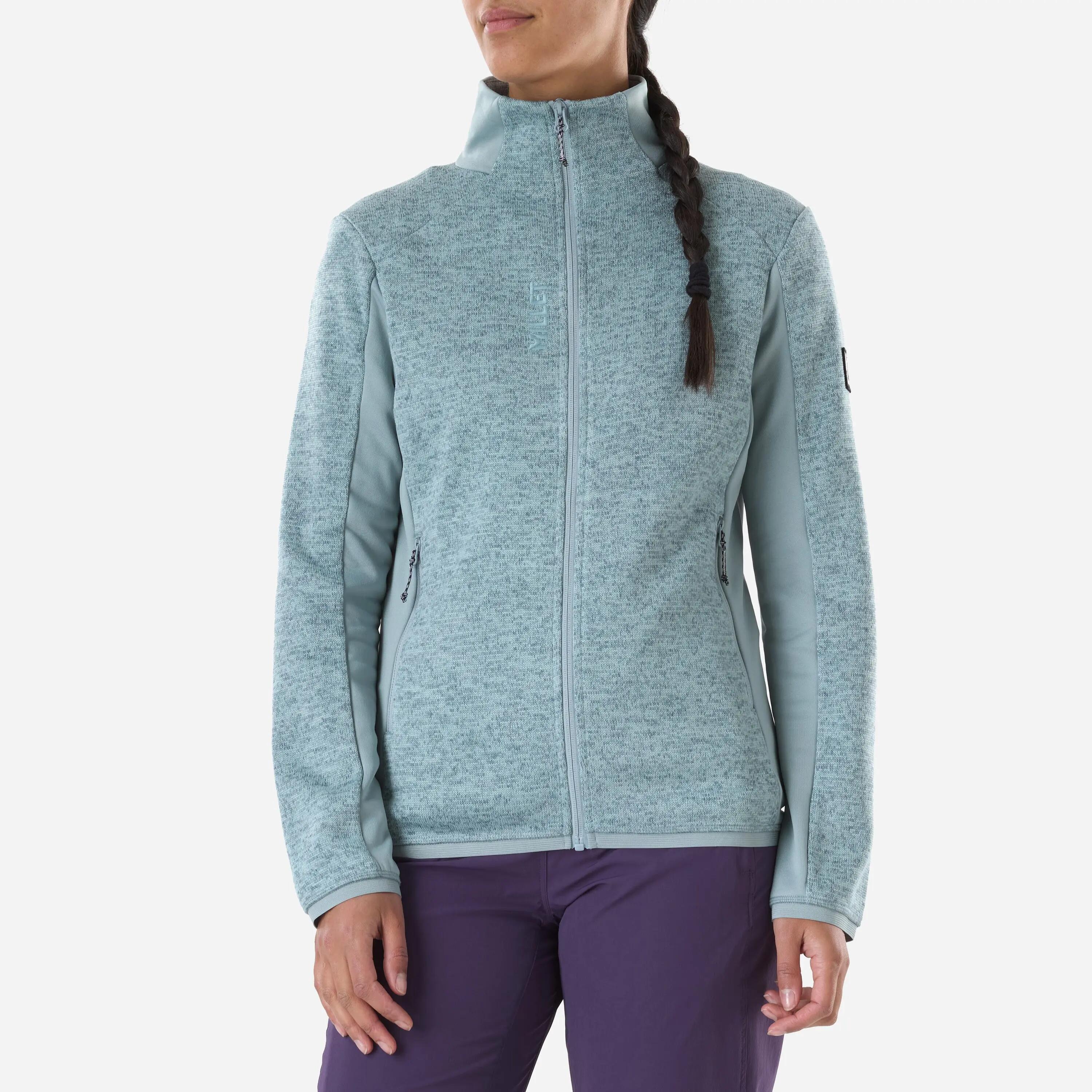 Damen Urbaner Look Fleecejacke  CHAMONIX KNIT 3/5