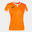 Maillot manches courtes Femme Joma Toletum ii orange blanc