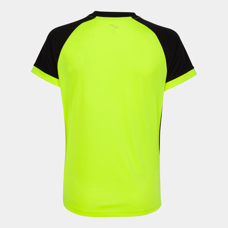 Maillot manches courtes Femme Joma Supernova ii jaune fluo noir