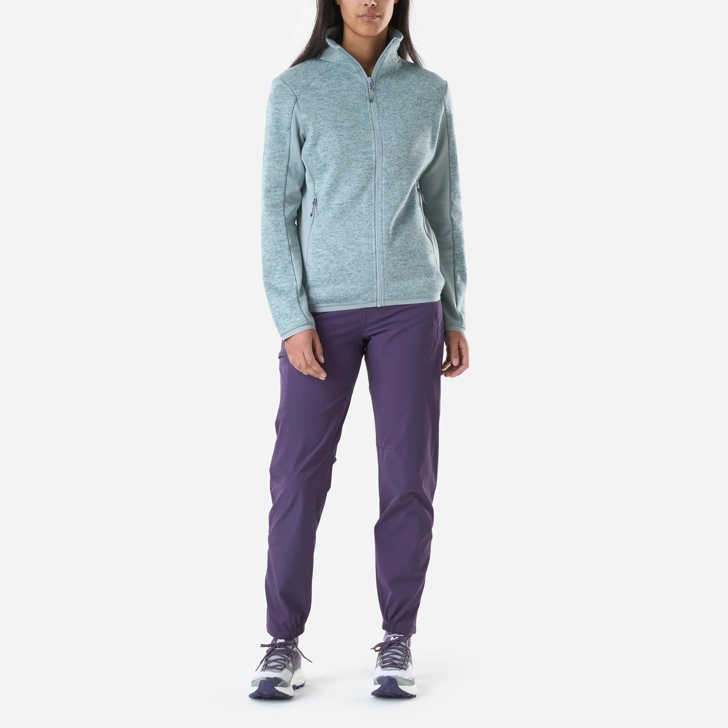 Damen Urbaner Look Fleecejacke  CHAMONIX KNIT 2/5