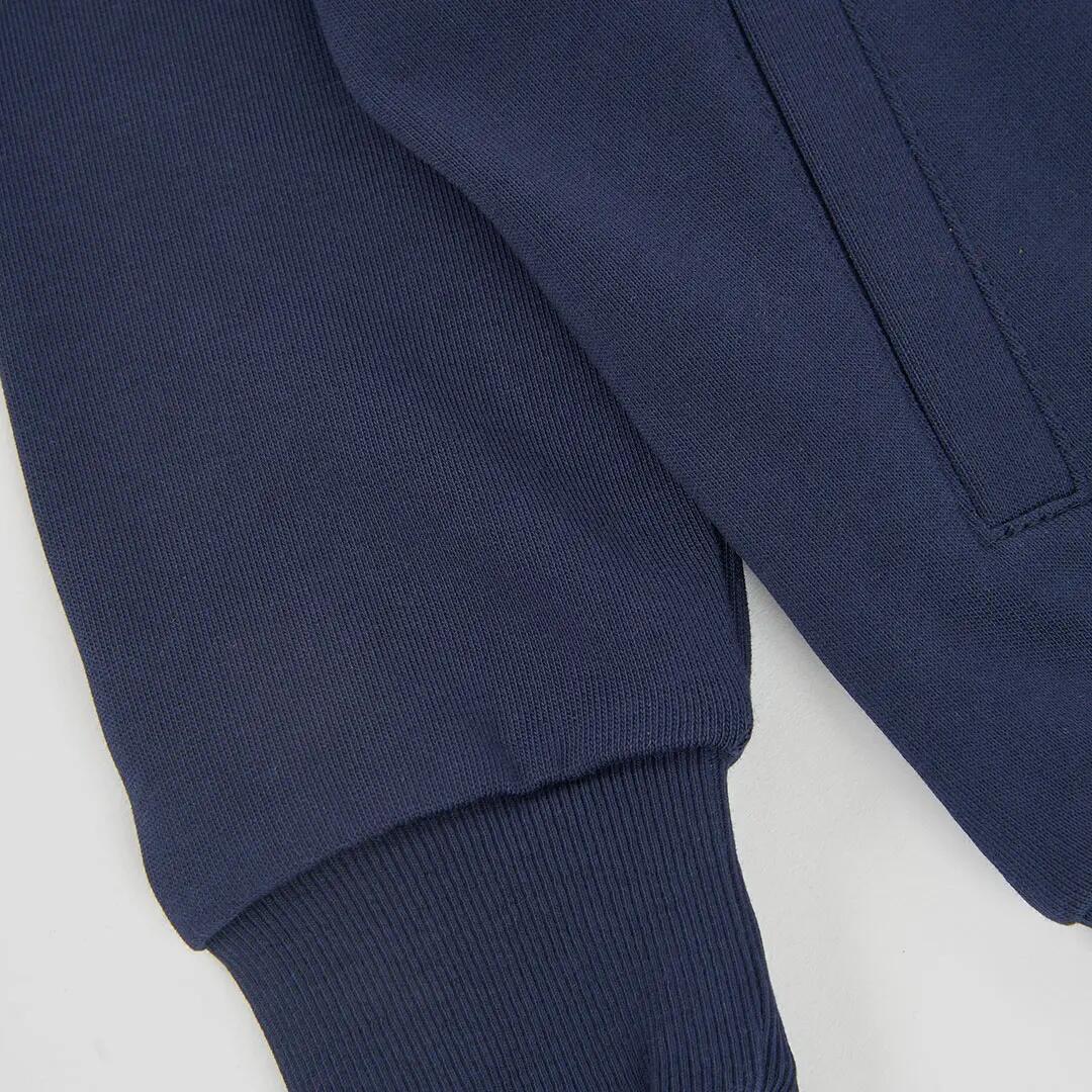 Chaqueta felpa niño azul marino con letra B 4/4