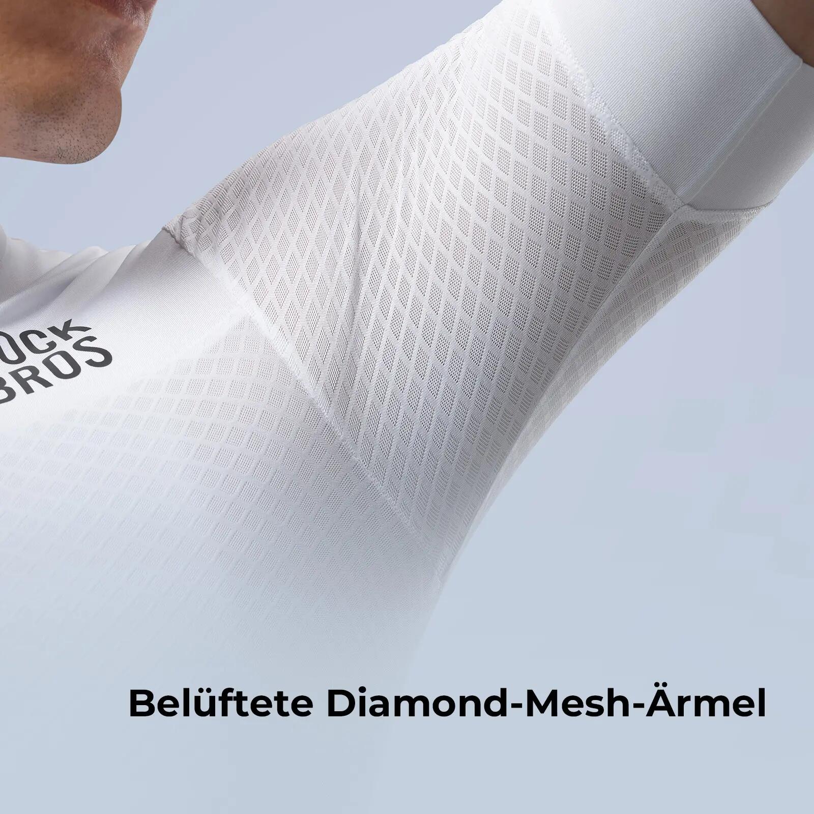 Herren Kurzarm-Radtrikot aerodynamisch 5/7