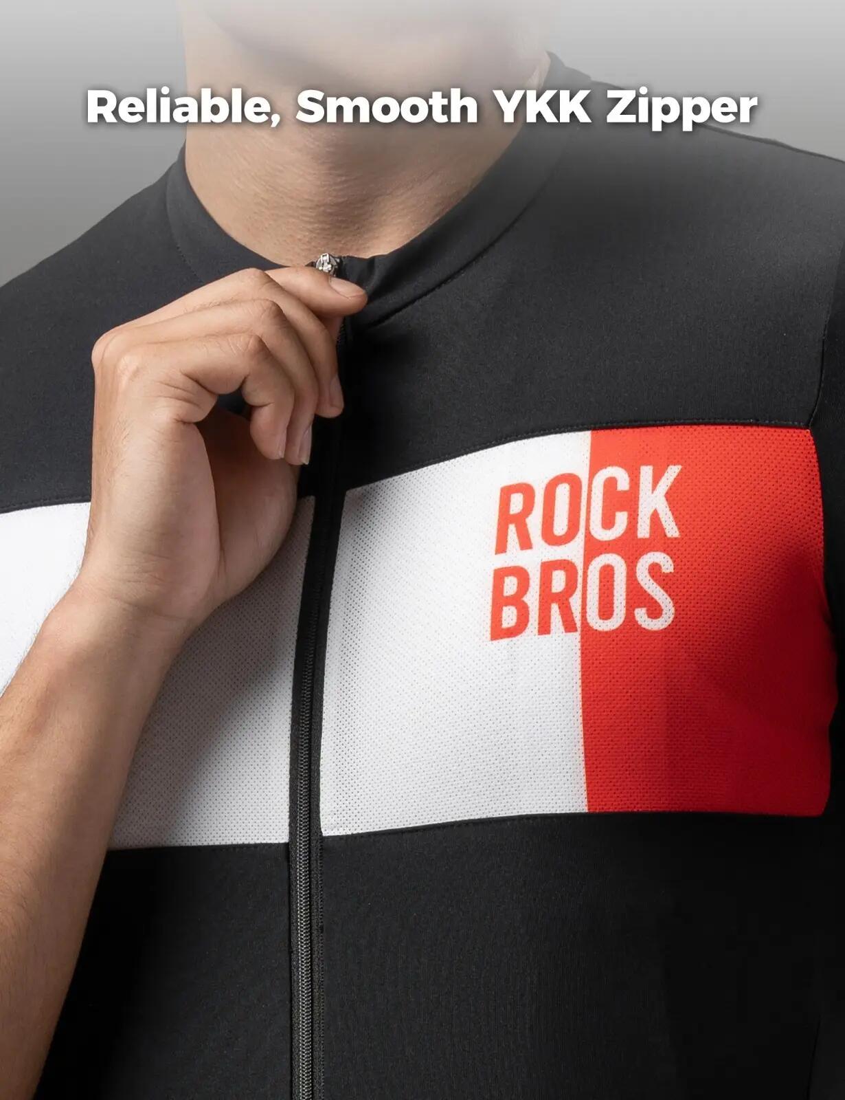 Herren Kurzarm-Radtrikot atmungsaktiv 3/9