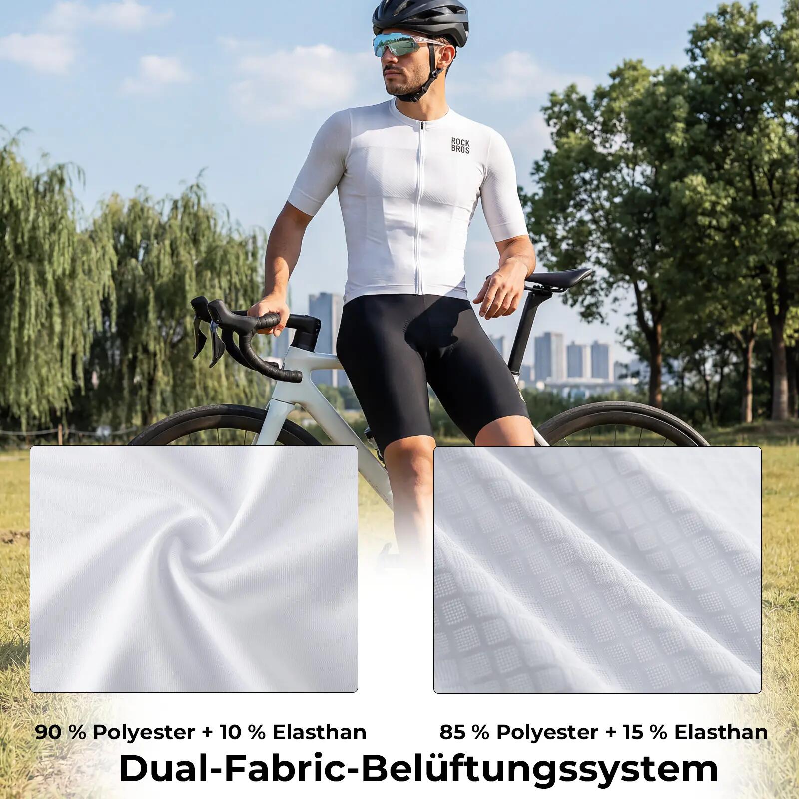 Herren Kurzarm-Radtrikot aerodynamisch 2/7