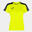 Maillot manches courtes Fille Joma Academy iii jaune fluo noir