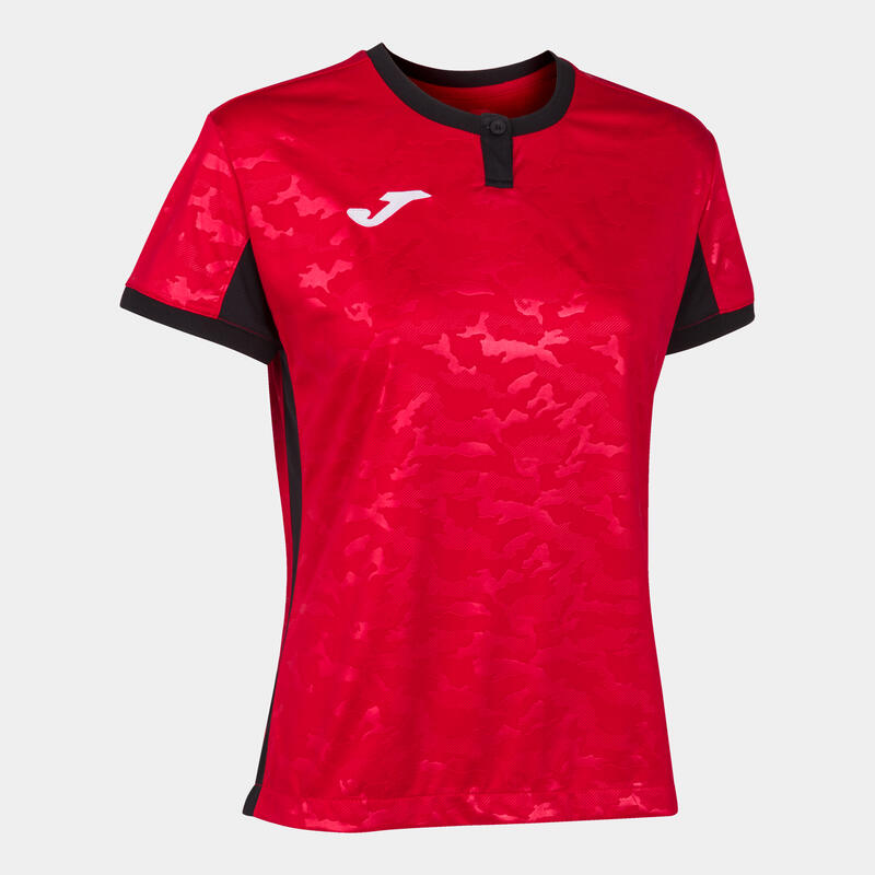 Camiseta Manga Corta Fútbol Niños Joma Toletum II Rojo