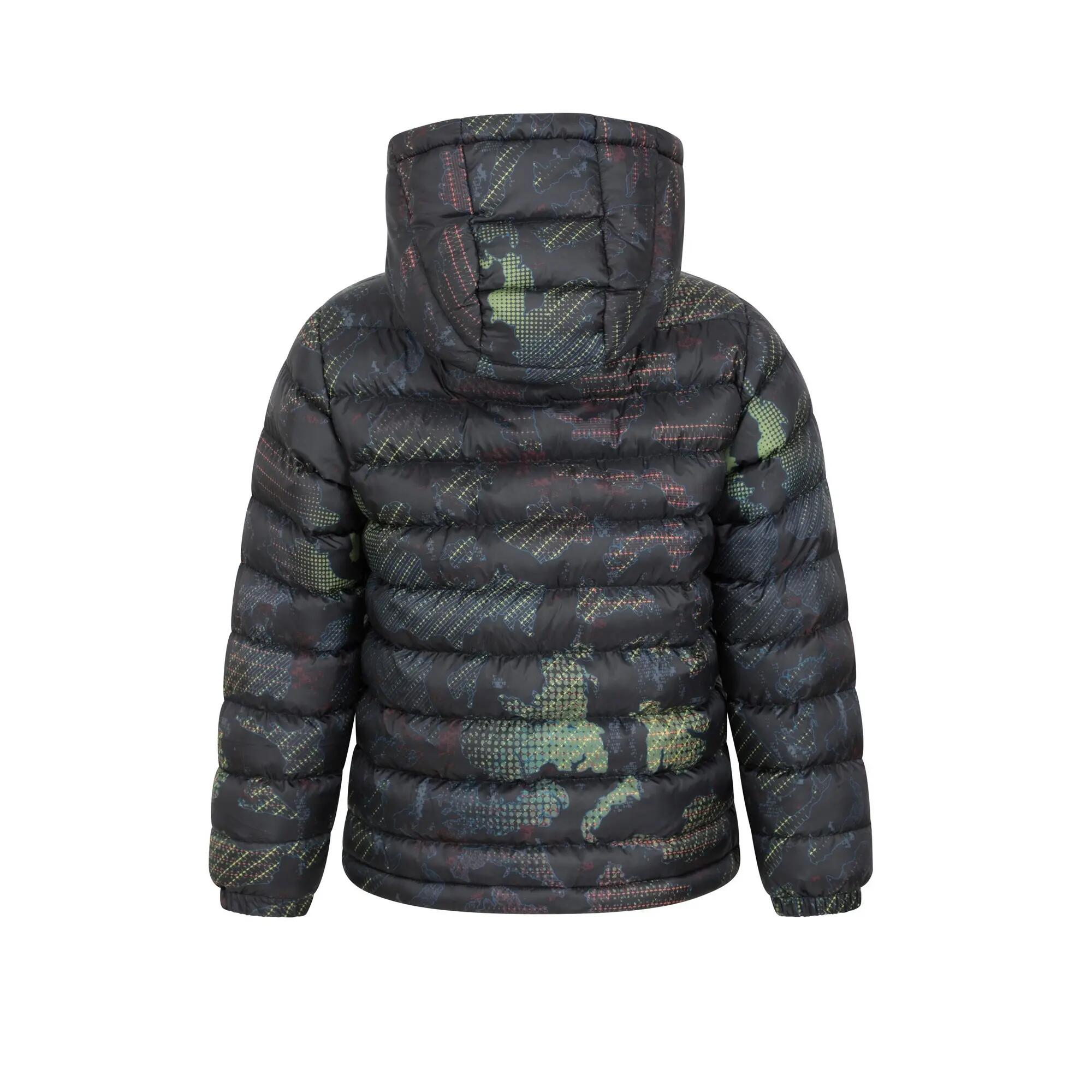 "Seasons" Steppjacke für Kinder Pechschwarz 2/5