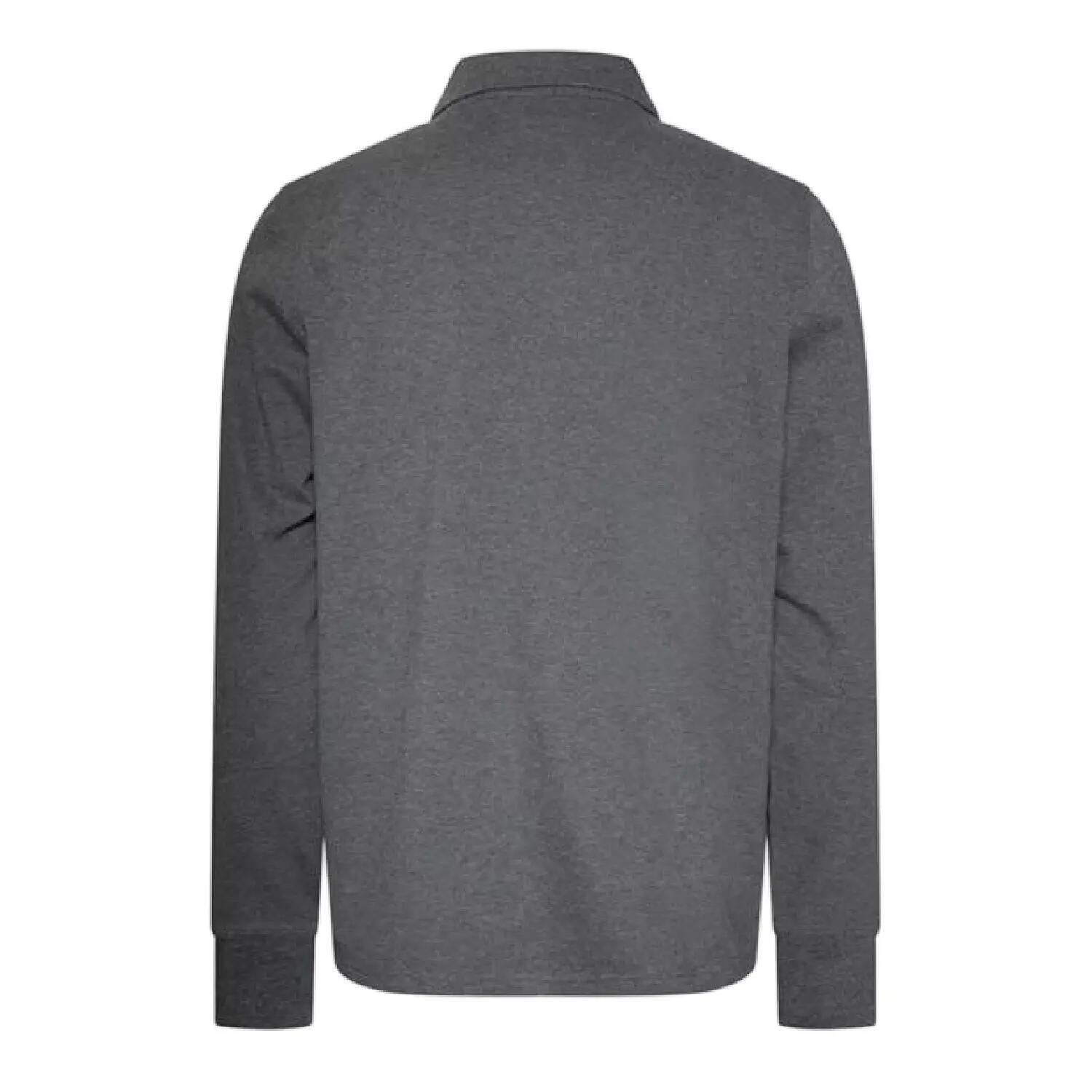 Poloshirt für , Piqué, Langärmlig Herren Schwarzgrau 2/3