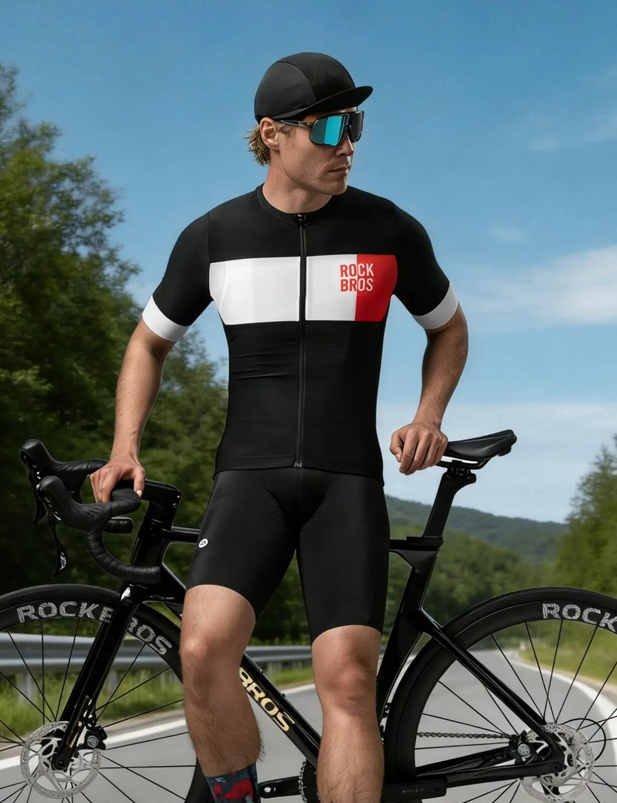 Herren Kurzarm-Radtrikot atmungsaktiv 9/9