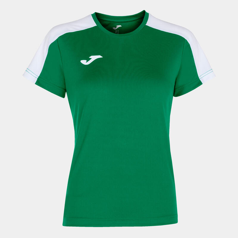 Maillot manches courtes Femme Joma Academy iii vert blanc