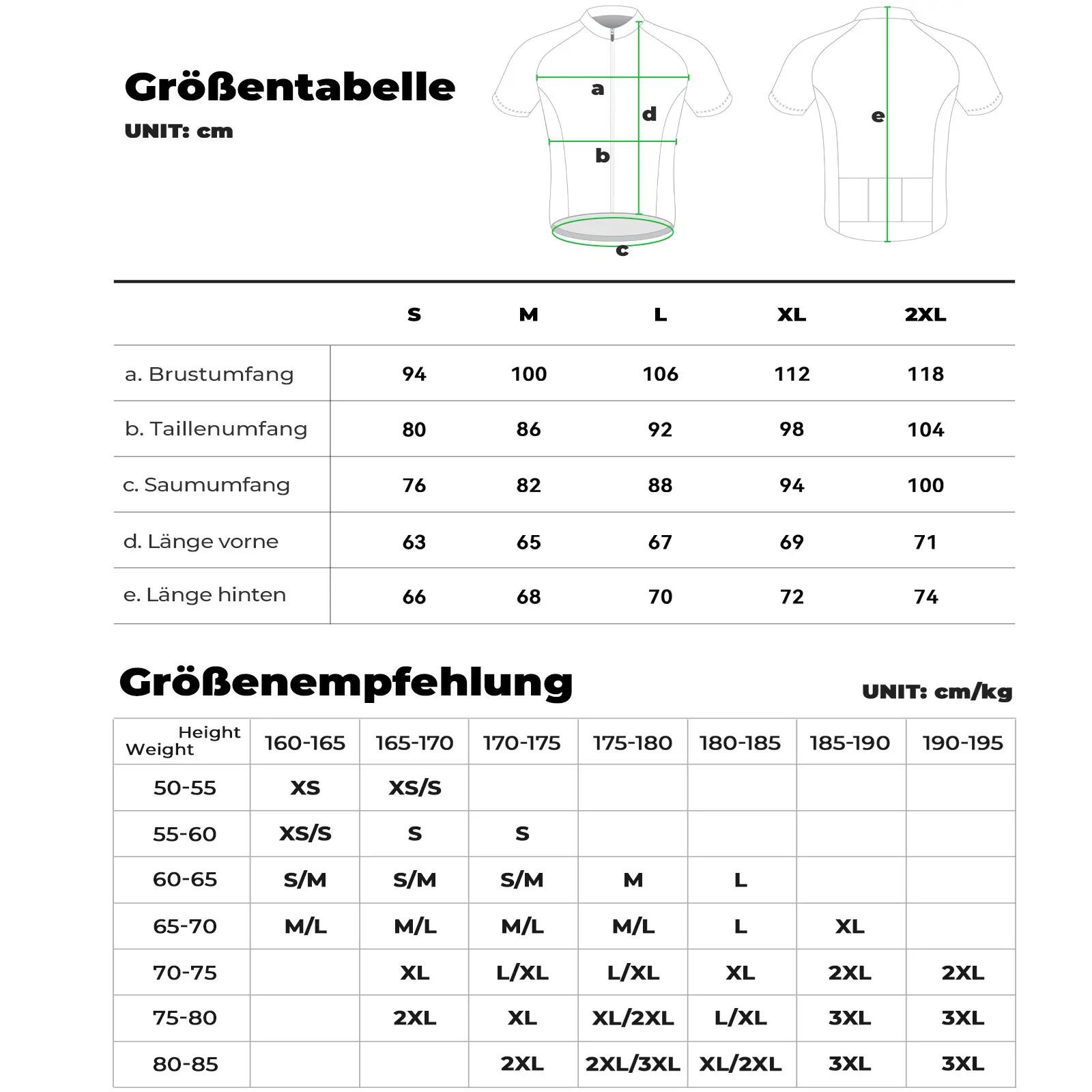 Maillot de cyclisme à manches courtes pour homme 7/7