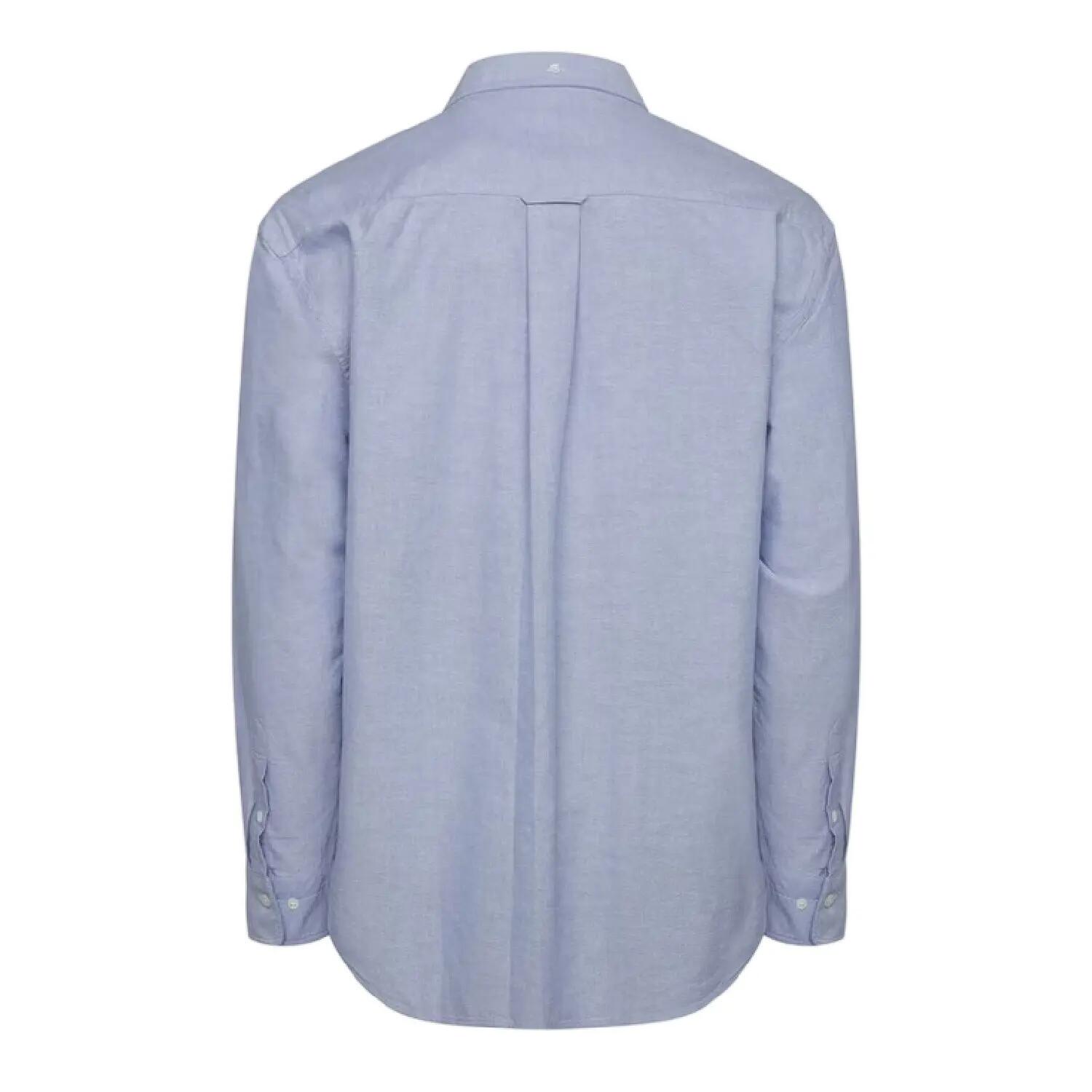 Hemd für , OxfordStil, leger Herren Blau 2/3