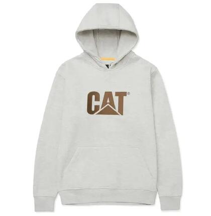 Caterpillar CAT Trademark Sweat à capuche Homme Crème XS