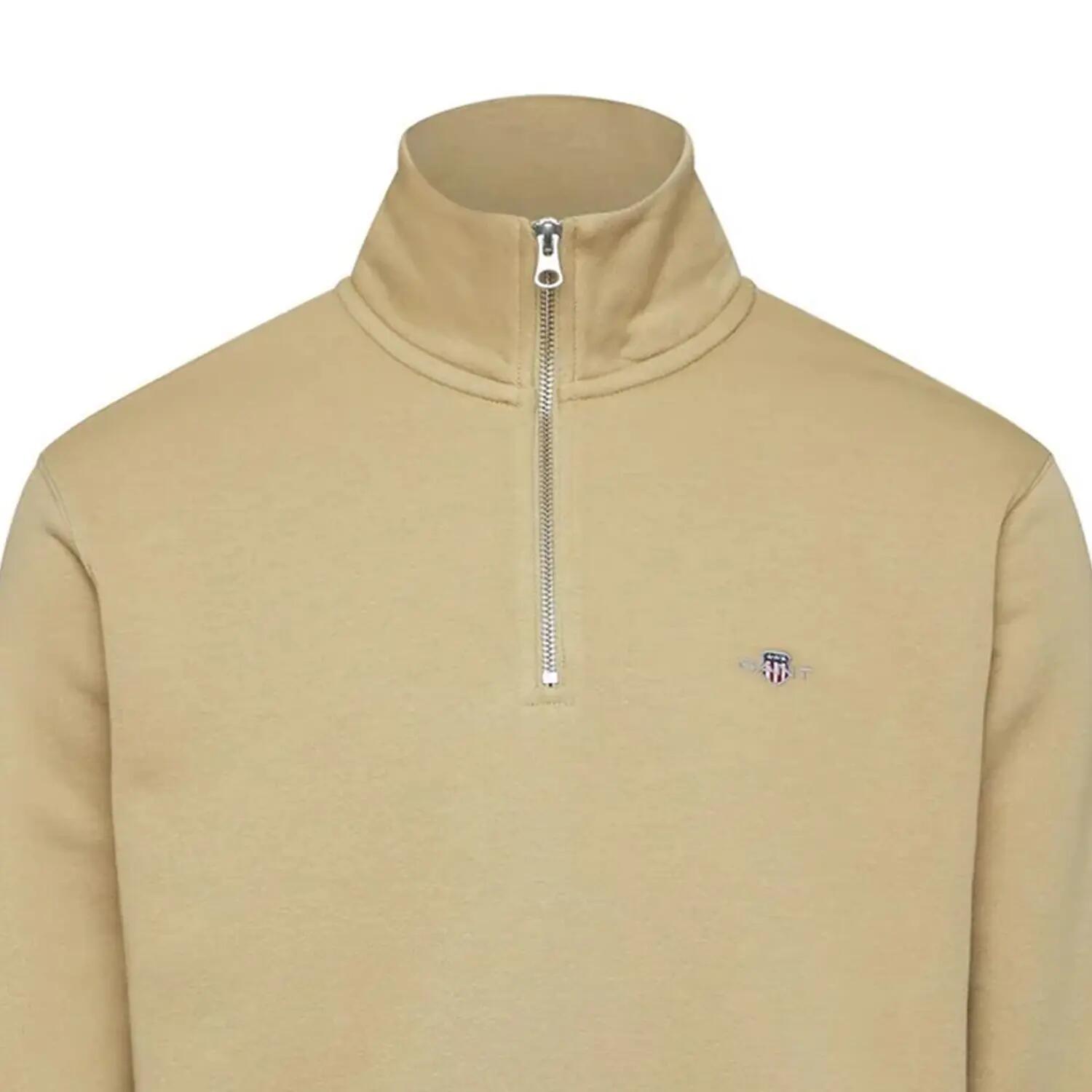 Mens Shield Regular Sweatshirt (Beige) 3/3
