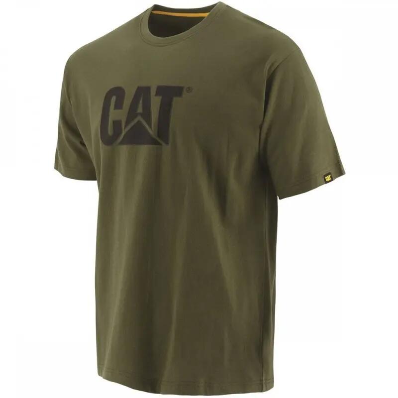 Caterpillar CAT Trademark Logo T-Shirt Herren Chive XL 1/1