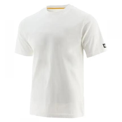 Caterpillar CAT Essential T-shirt homme col rond Weiß XXL