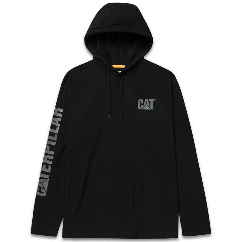 Caterpillar CAT UPF Defender T-Shirt Homme à manches longues Noir XL 1/2