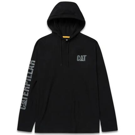 Caterpillar CAT UPF Defender T-Shirt Homme à manches longues Noir S