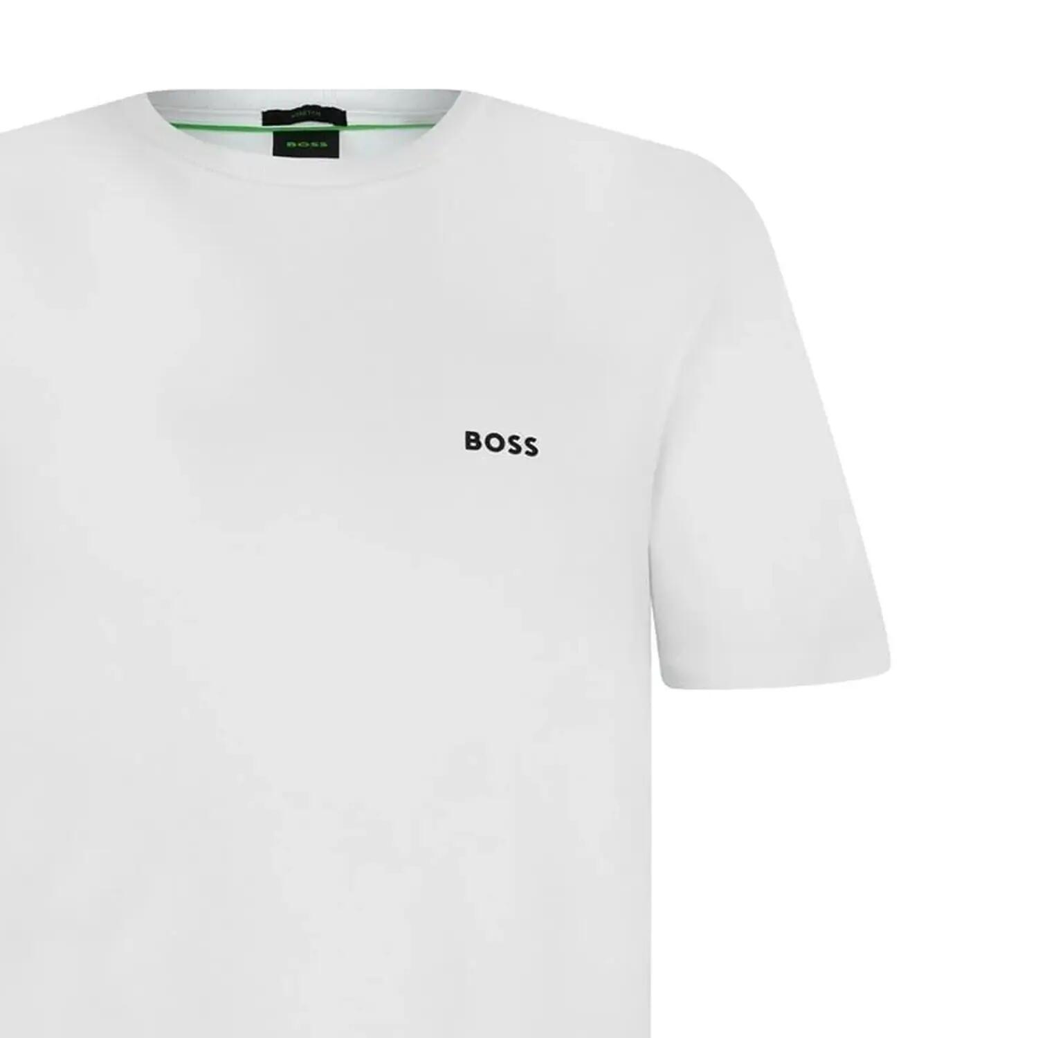 Mens Logo Regular TShirt (Pure White) 3/3
