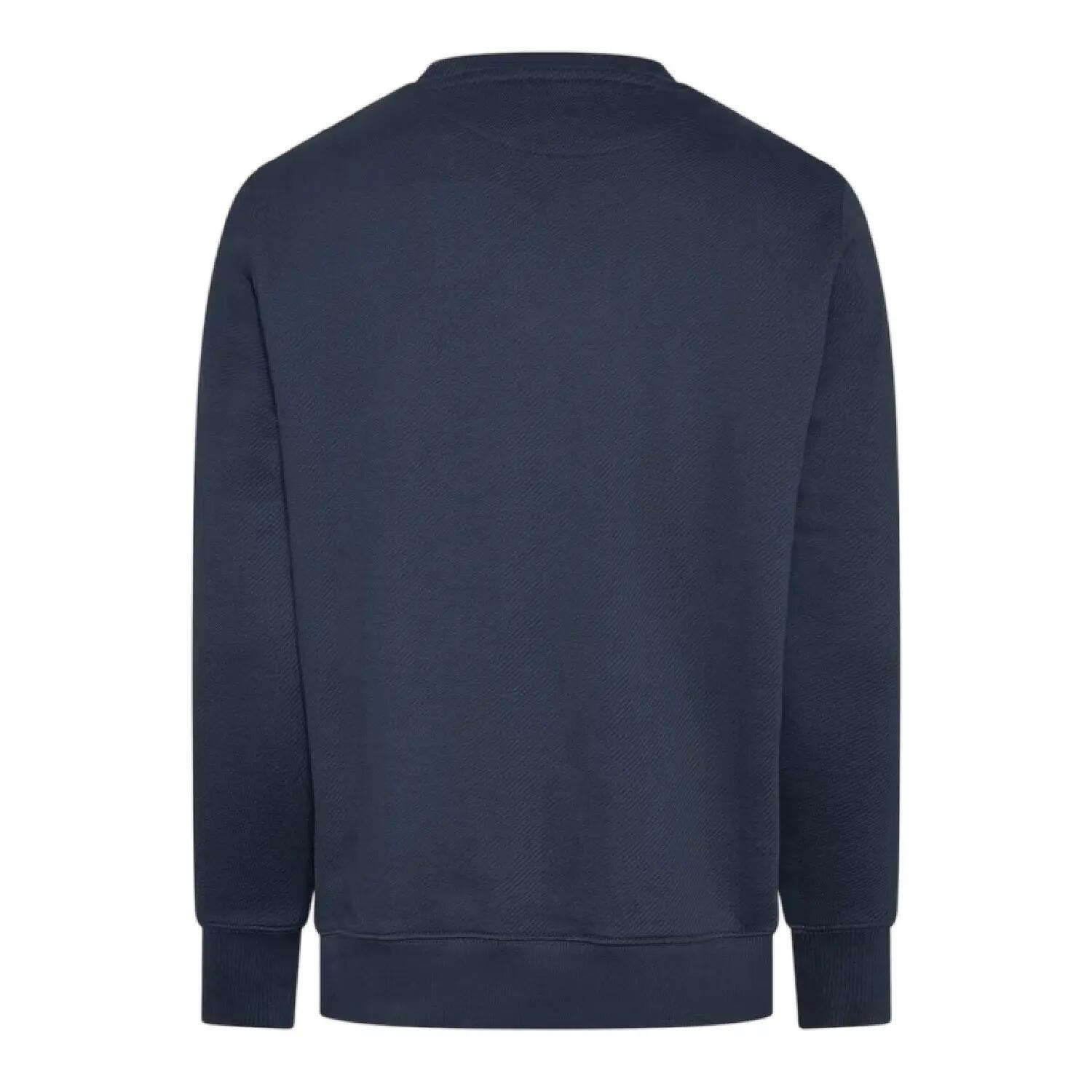 Felpa Regolare Logo Girocollo Uomo Gant Nero 2/3