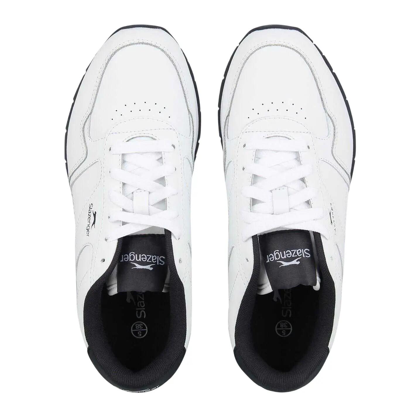 Baskets CLASSIC Enfant (Blanc / Bleu Marine) 4/4