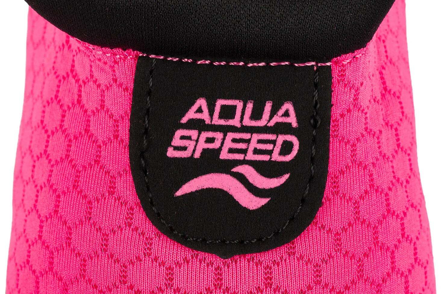 Dziecięce buty do wody na plażę kajaki rafę różowe AQUA SPEED 6/9