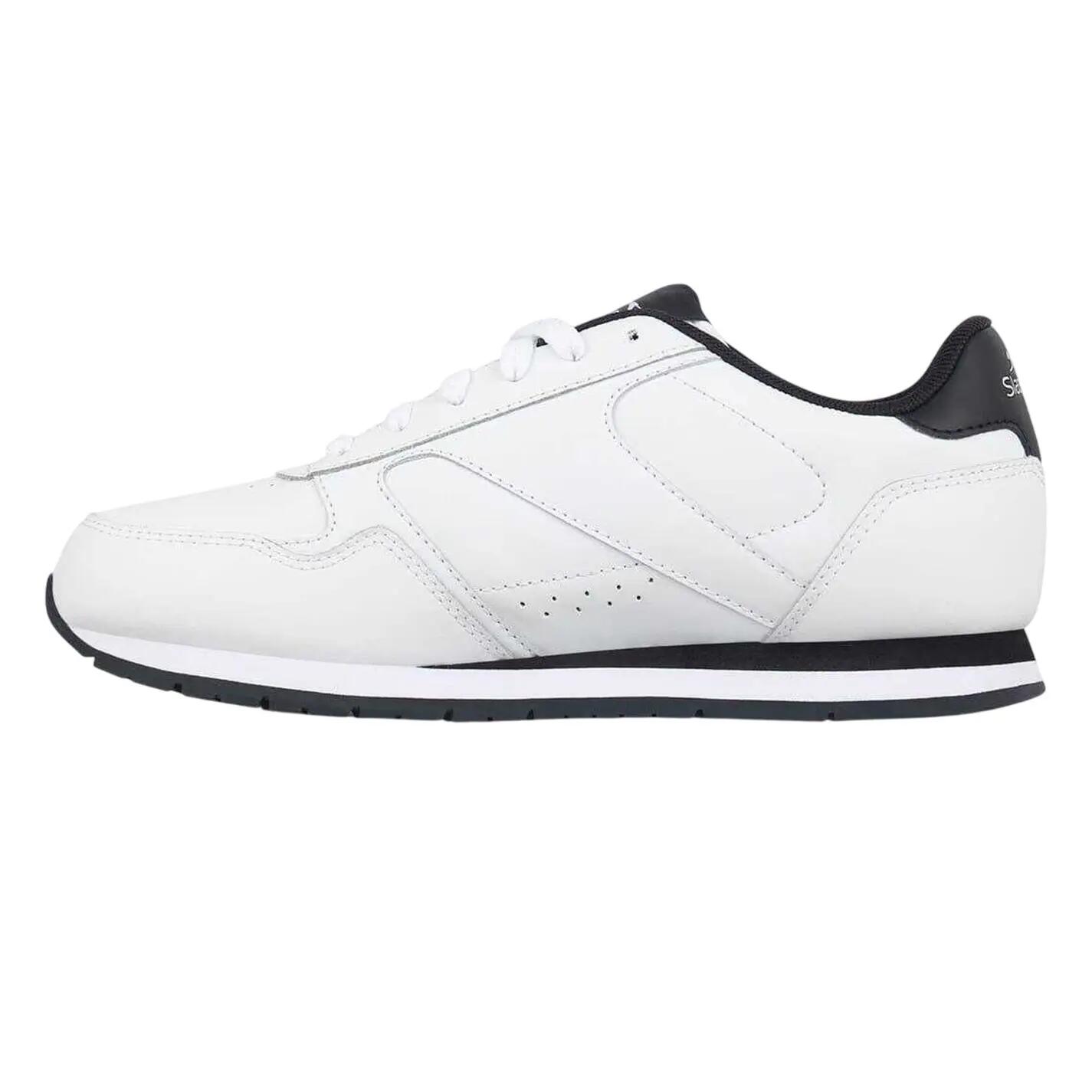 Baskets CLASSIC Enfant (Blanc / Bleu Marine) 3/4