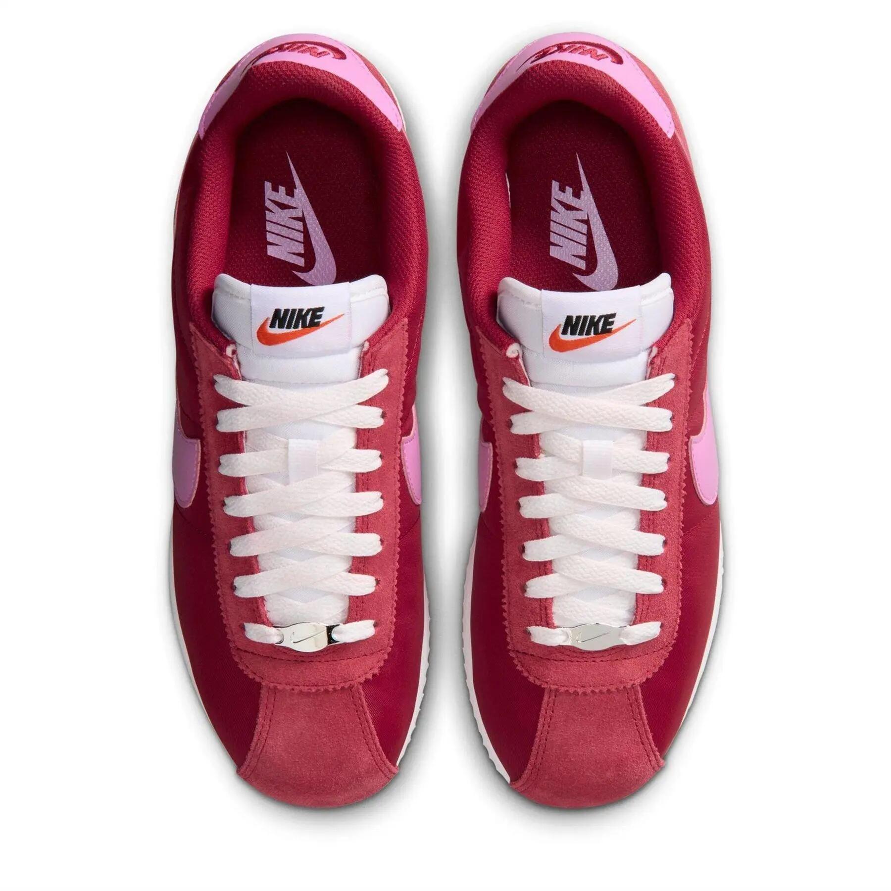 Scarpe Sportive Pelle ScamosciataDonna Nike Cortez Rosso Rosa 5/6