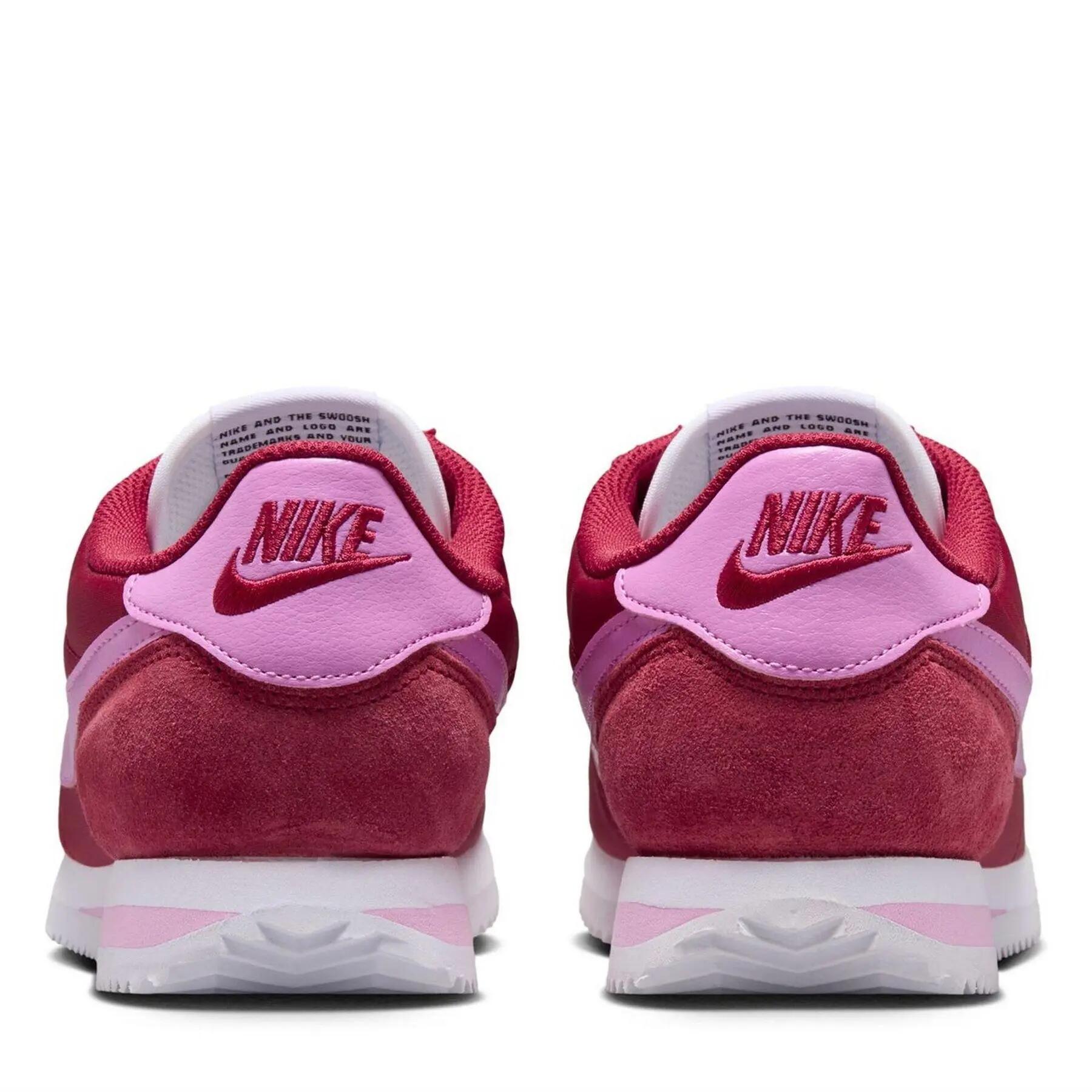 Scarpe Sportive Pelle ScamosciataDonna Nike Cortez Rosso Rosa 4/6