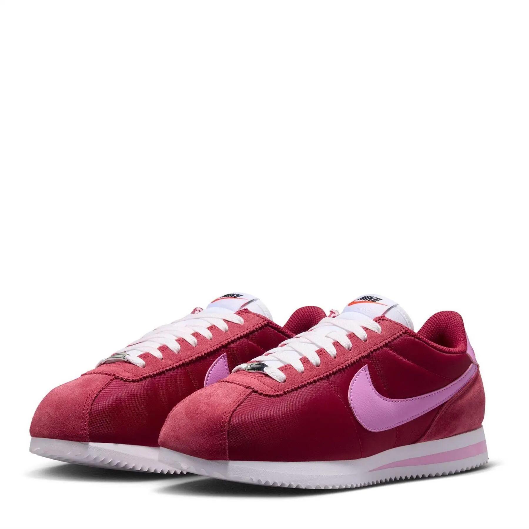 Scarpe Sportive Pelle ScamosciataDonna Nike Cortez Rosso Rosa 3/6