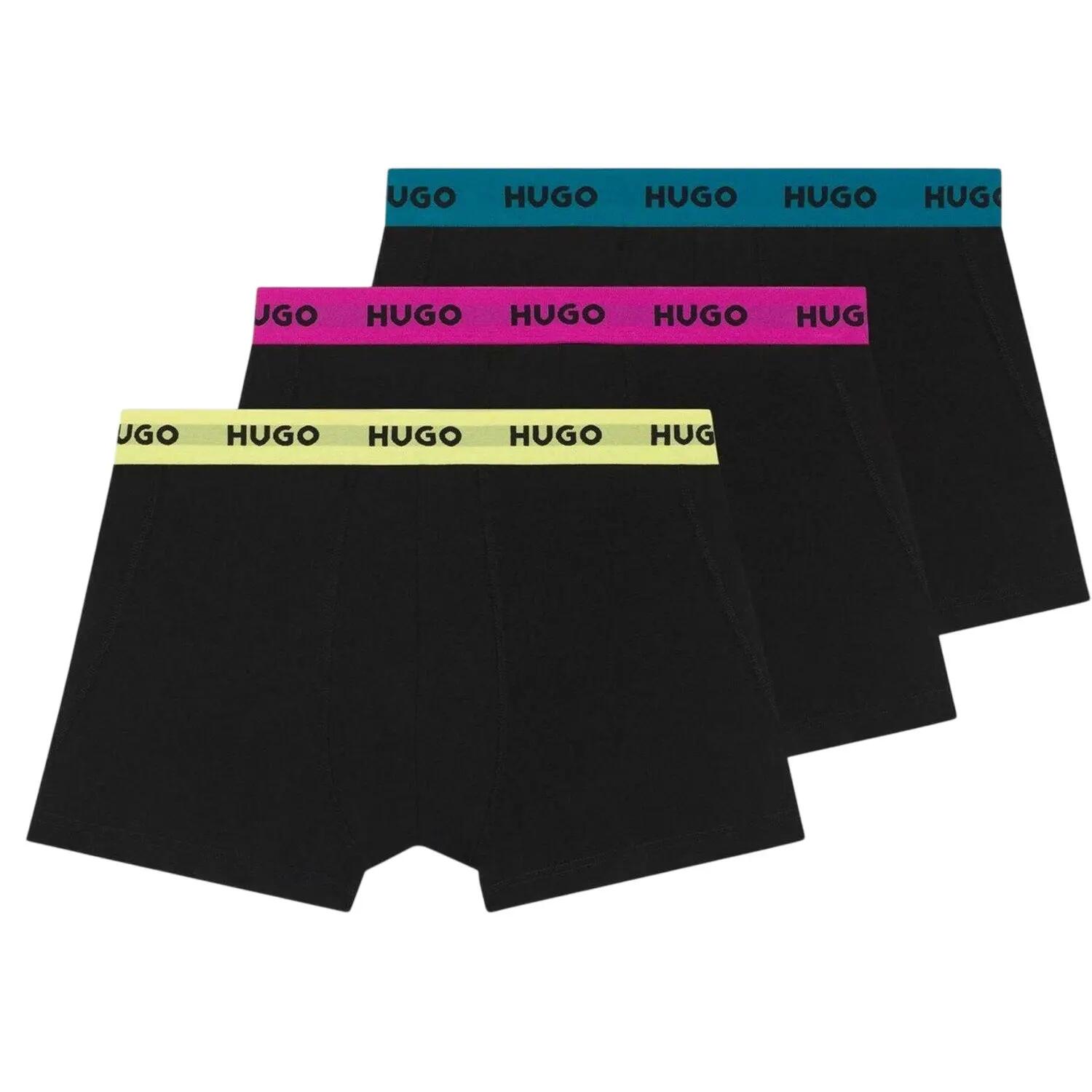 Retropants für (3erPack) Herren Schwarz 2/4