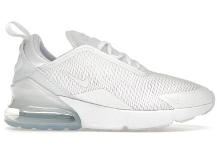 Kids - Sport walking - Shoes - Comfort Air Max - Nike Air Max 270 - White/Silver