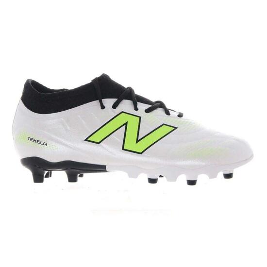 Chaussures De Foot Pour Terrain Ferme Enfant (Blanc / Vert)