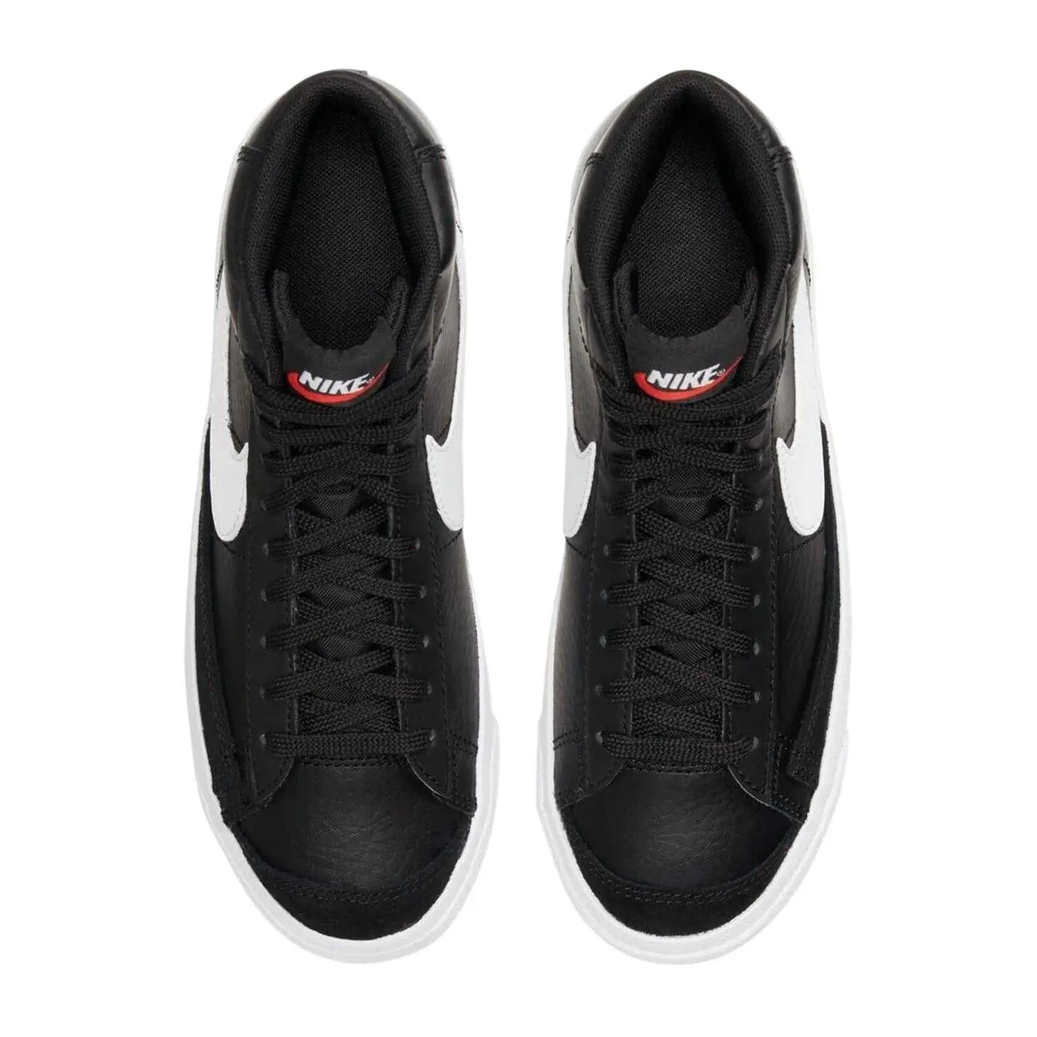 "Blazer 77" High Top Turnschuhe für , Leder Kinder Schwarz/Weiß 4/4