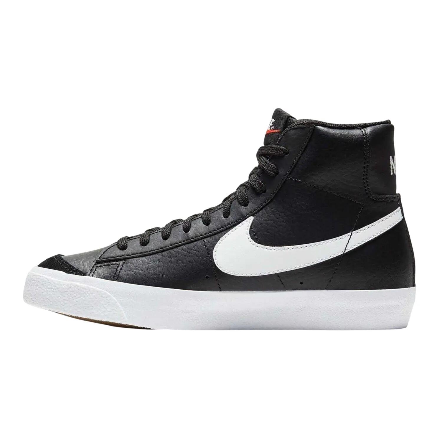 "Blazer 77" High Top Turnschuhe für , Leder Kinder Schwarz/Weiß 3/4