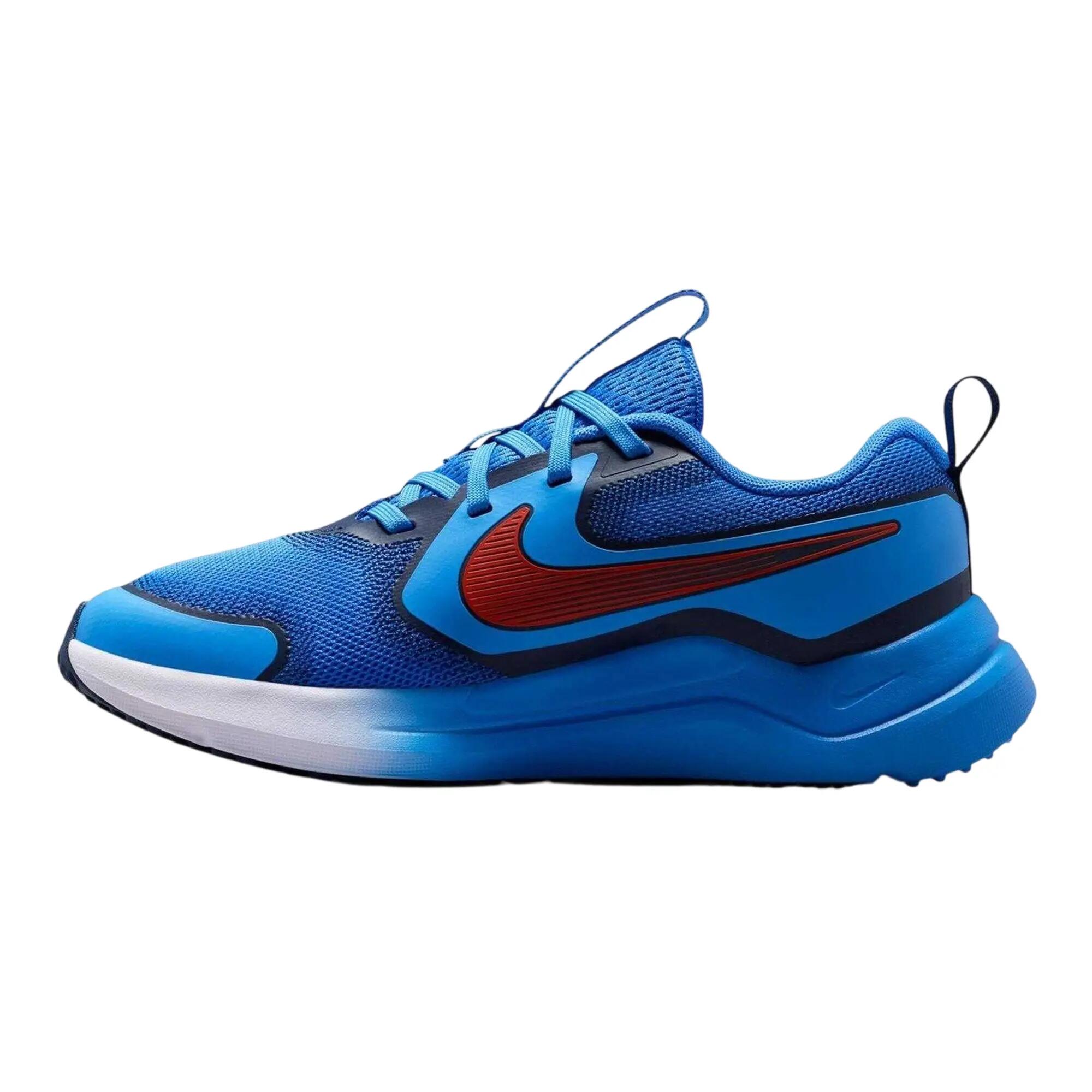 Baskets DOWNSHIFTER Enfant (Bleu / Rouge) 3/4