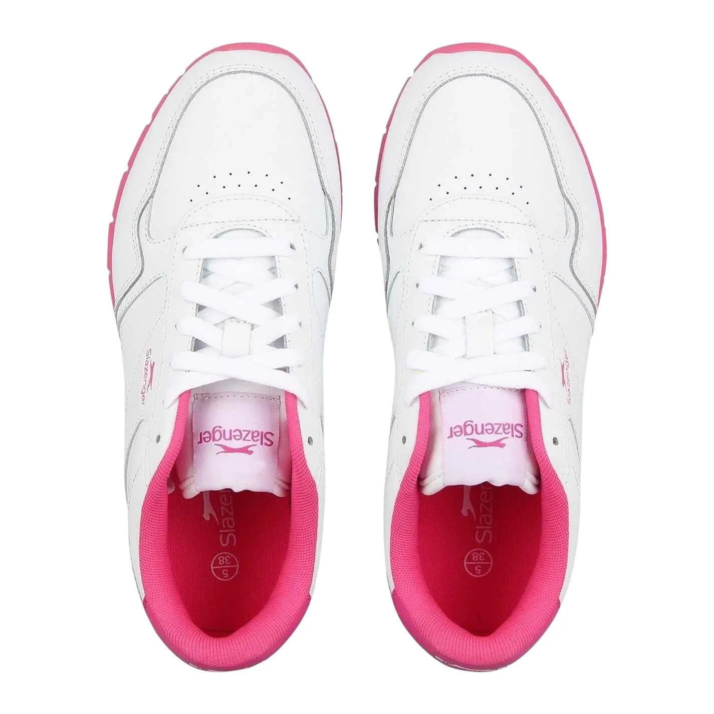 Baskets CLASSIC Enfant (Blanc / Rose Foncé) 4/4