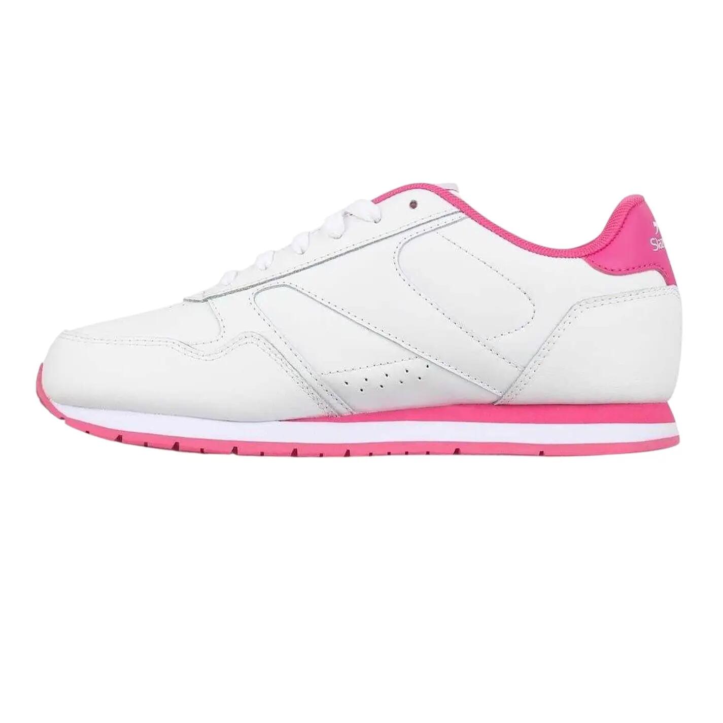 Baskets CLASSIC Enfant (Blanc / Rose Foncé) 3/4