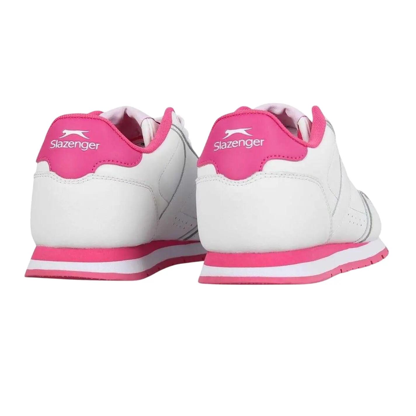 Baskets CLASSIC Enfant (Blanc / Rose Foncé) 2/4
