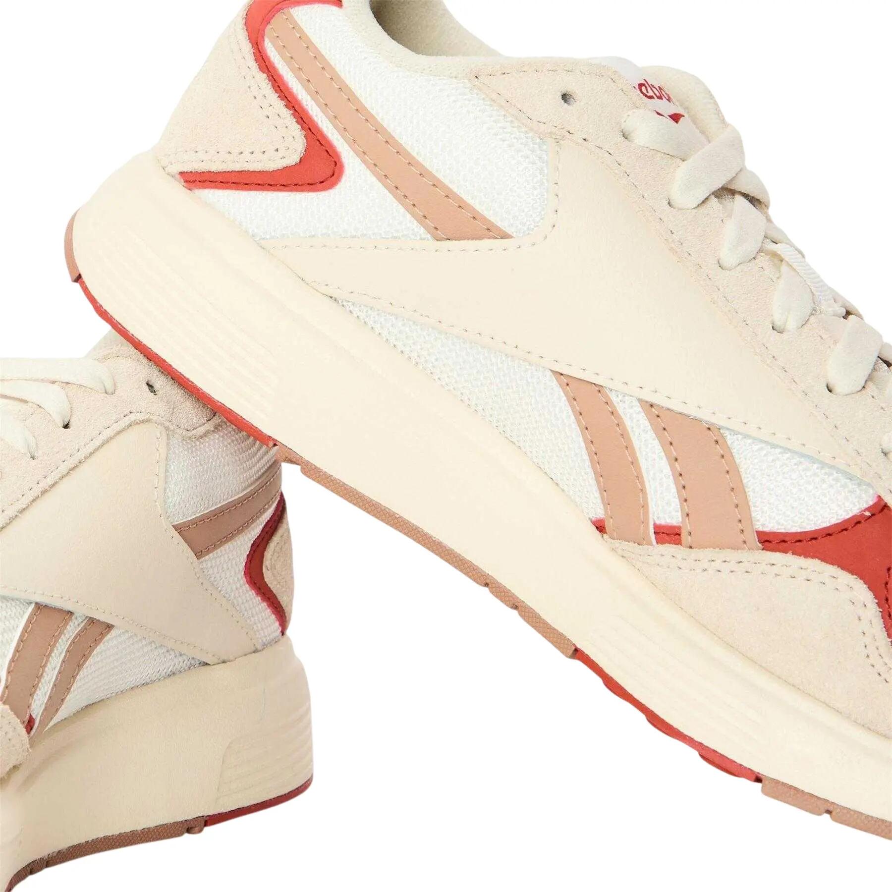 Baskets GLIDE DMX Enfant (Blanc Cassé / Rouge) 4/4