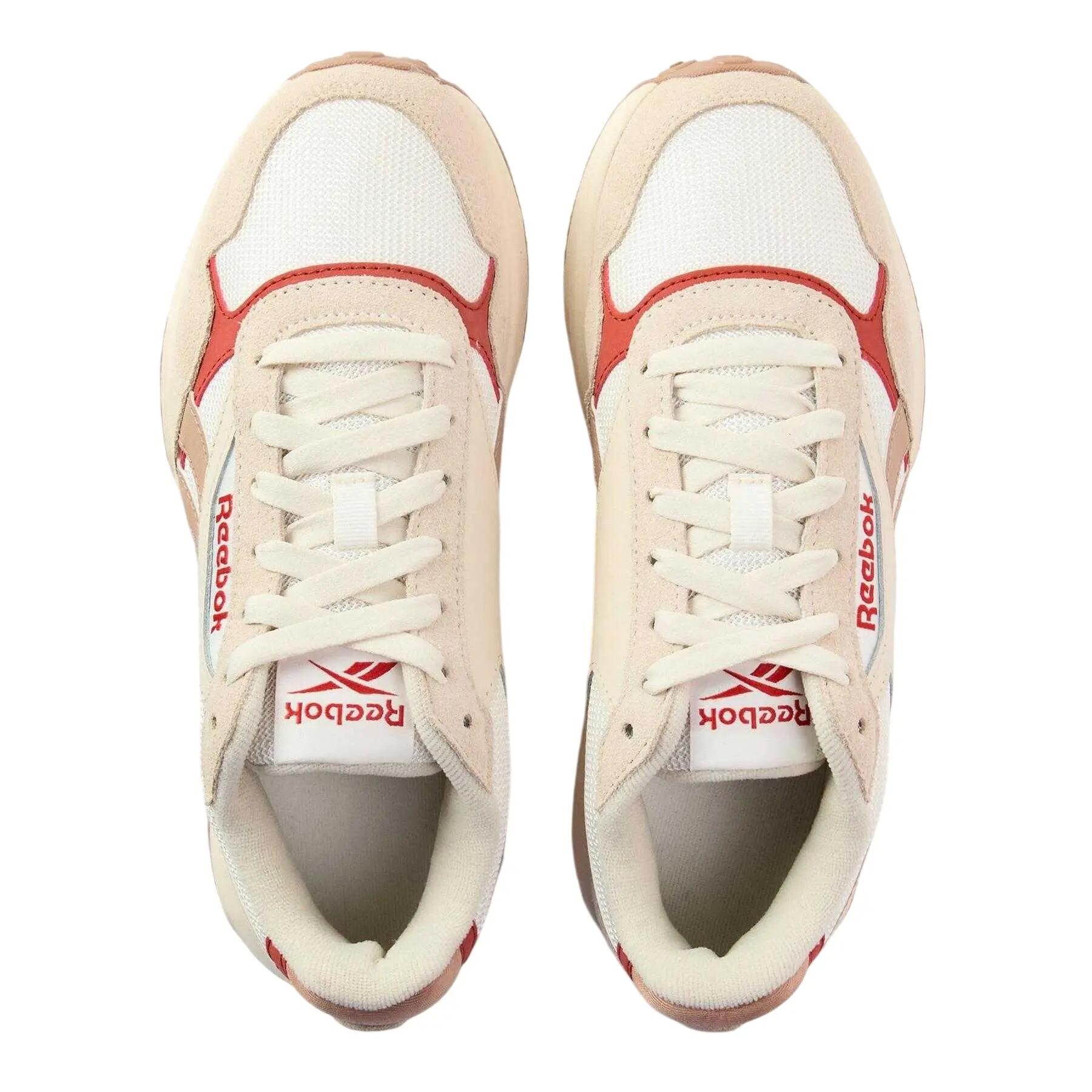 Baskets GLIDE DMX Enfant (Blanc Cassé / Rouge) 3/4