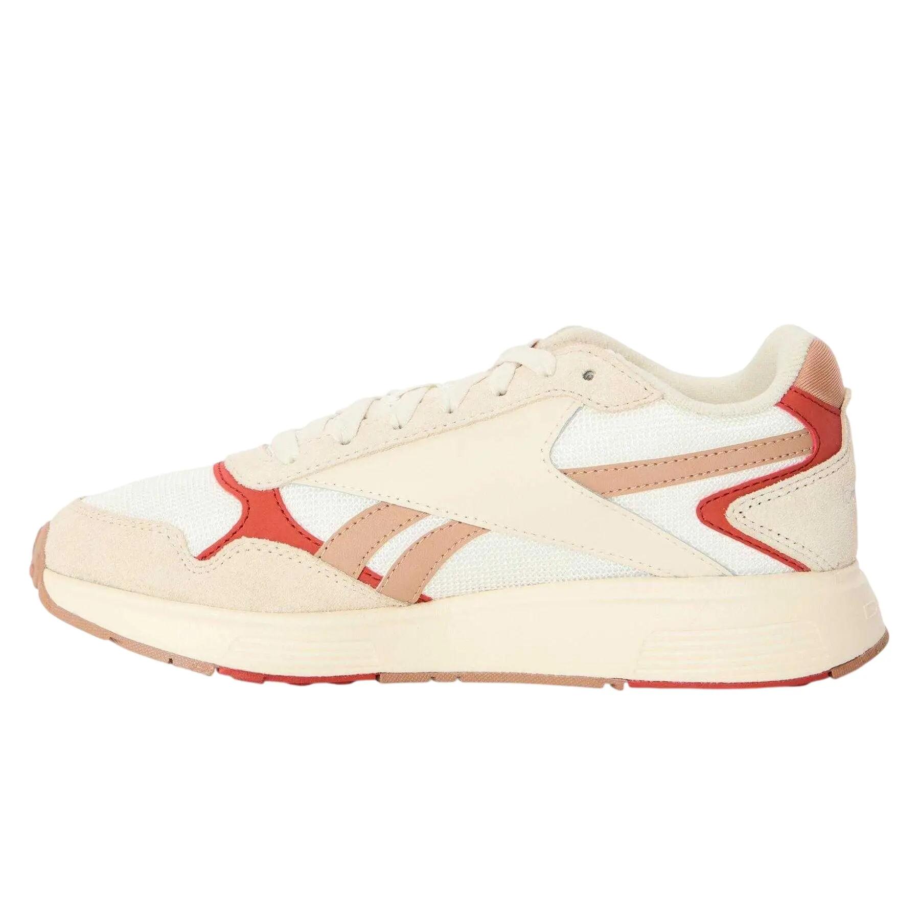 Baskets GLIDE DMX Enfant (Blanc Cassé / Rouge) 2/4